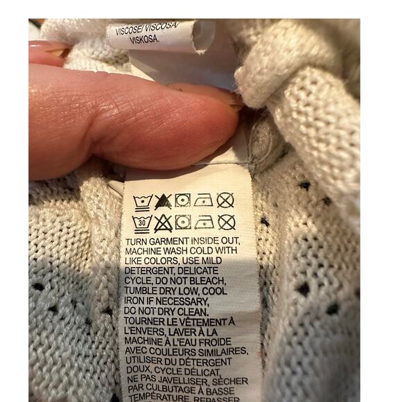 Lucky Brand Women's Embroidered Cap Sleeve Tunic Top Ivory Size XL Boho Chic - Picture 5 of 8